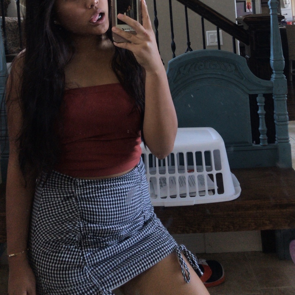 Mini Skirt (squares)